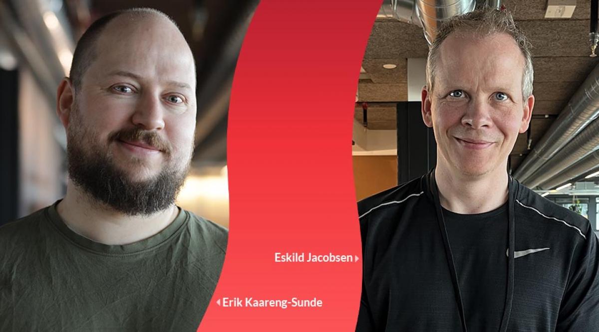 Erik Kaareng-Sunde og Eskild Jacobsen er nye seniorkonsulenter innen DevOps i Redpill Linpro