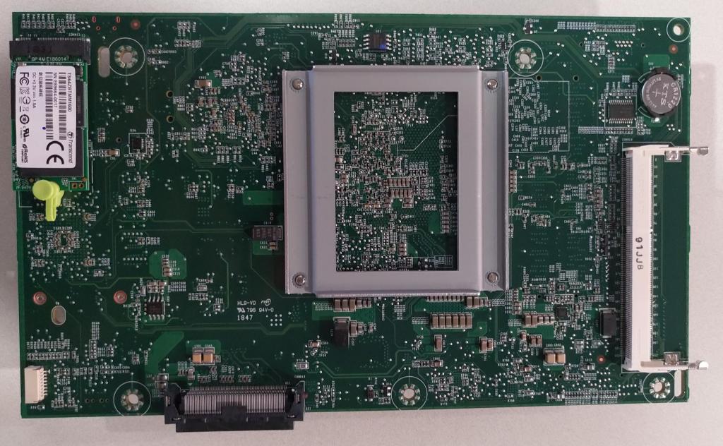 Figure 5: control plane module bottom